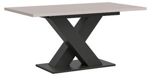 Xonox.home Tavolo da pranzo Motion imitazione grigio/imitazione cashmere L/A/P: 150x76x90 cm
