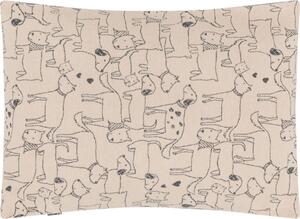 Copri cuscino per cani Best friends allover color nature 60x90cm di David Fussenegger
