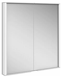 KEUCO ROYAL MATCH armoire de toilette encastrable, 2 portes en miroir double cristal, 650mm, 12811171301, 12811171301