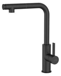 Miscelatore per lavello, alto Miscelatore per lavello, nero opaco, PRETO, rotondo 36,8 cm