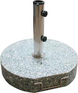 Supporto per ombrellone con rotelle 45 cm 40 kg Granito