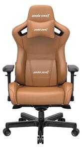 Sedia da gioco Anda Seat Kaiser 2 - XL, marrone, Pelle finta