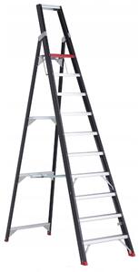 Altrex Taurus, scala a pioli a gradini con accesso da un solo lato, TGB, 10 gradini
