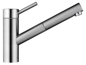 KWC Inox 3, miscelatore per lavabo, acciaio inox, alta pressione