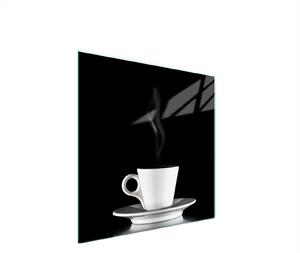 Piatto Di Protezione In Vetro Per Cucina 50X52 Caffè