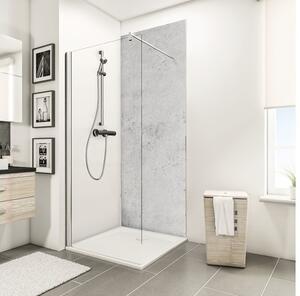 Alzatina per doccia SCHULTE DecoDesign ExpressPlus effetto pietra grigio chiaro 210 x 100 cm EP1901021 602