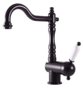 Slezák-RAV Slezák RAV Labe L508/8CMAT Miscelatore per lavello Colore: nero opaco, Dimensioni: 1/2''
