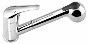 Bruckner Hoffer - Miscelatore per lavello con doccia estraibile, cromo 424.070.1