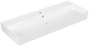 Villeroy & Boch Memento 2.0 lavabo mural, 1 trou pour robinet, avec trop-plein, non poncé, 1200x470mm, 4A22C501, 4A22C501