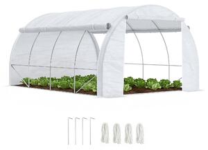 Serra Outsunny, dimensioni 3,97 x 3 x 2 metri, serra a telo con protezione UV, ideale per il giardino