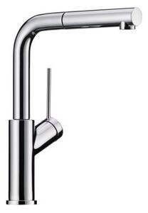 Naber LINEA rubinetto cucina Mio 4 con bocca estraibile cromo bassa pressione
