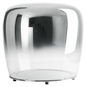 Lampada da tavolo Smoky LED Ø43cm cromo