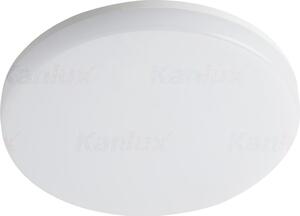 Plafoniera LED rotonda VARSO bianca 36 W, luce bianca neutra 3600 lm, materiale plastico, dimensioni: 5,2 x 32,7 x 32,7 cm, IP54, Kanlux