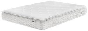 BELIANI Materasso a molle insacchettate 140 x 200 cm, tessuto di bambù, memory foam rimovibile a 5 zone