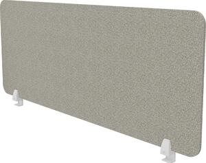 ASSMANN Parete divisoria per scrivania VITECO 140 cm Harbor Bianco Grigio, 140x56 cm
