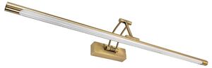 Applique da bagno LED SWE024-1W 80cm Brush Gold