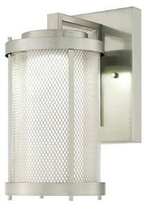 Applique da esterno a LED dimmerabile Skyview in nichel