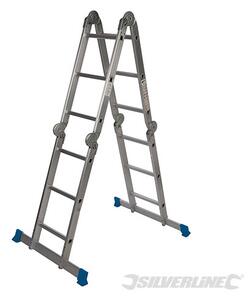 Silverline 953474 Scala multiuso con piattaforma