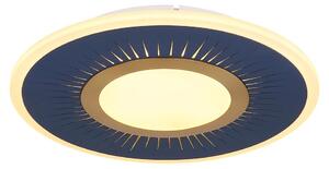 Lampada da soffitto a LED, metallo, dimmerabile, telecomando, D 37,2 cm