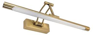 Applique da bagno LED SWE022-1W 42cm Brush Gold