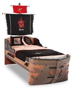 Letto Nave Pirate 90x190cm