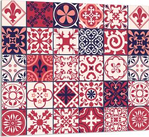 PIATTO IN VETRO PER CUCINA 65x60 Mosaico