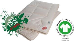 Piumino HEFEL biologico in cembro Piumino per tutte le stagioni Piumino in pelo naturale Lana di pecora (kbT) + cembro 360 g/m² 155 x 200 cm