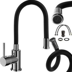 Rubinetto da cucina Rubinetto per cucina Beccuccio flessibile ruotabile a 360° 22821