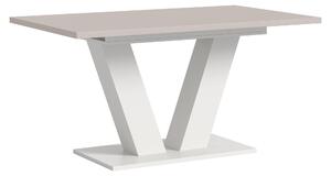 Xonox.home Tavolo da pranzo Motion imitazione bianco/imitazione cashmere L/A/P: 150x76x90 cm