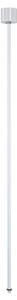 Sospensione a sospensione EUTRAC per binario trifase, 120 cm, bianco