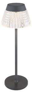 Lampada da tavolo senza fili con batteria ricaricabile touch dimmer lampada da tavolo in cristallo dimmerabile 58456A