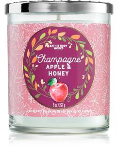 Bath & Body Works Champagne Apple & Honey candela profumata 227 g