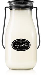 Milkhouse Candle Co. Creamery Very Vanilla candela profumata Milkbottle 396 g