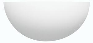Applique Contemporanea Bombay Porcellana - Ceramica Bianco 1 Luce E27