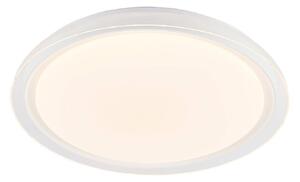 Lindby Plafoniera LED Sleya Ø 50 cm, bianca, CCT, dimmerabile