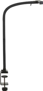 BELIANI Lampada da tavolo nero alluminio materiale sintetico LED con morsetto dimmer sensore lampada da tavolo con 3 colori ufficio
