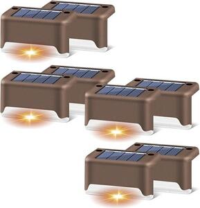 Gotel Q30C3 Lampada Solare Pannello Angolare 8 Pezzi