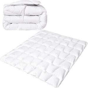 SWAN 3D-SET X-Large 2x piumino 135x200 invernale -+ cuscino 2x40x80 + 2x80x80
