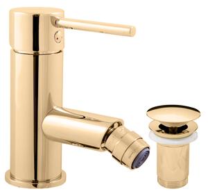 Slezák-RAV Rubinetto per bidet SEINA oro, Colore: oro, Dimensione: 1/2''