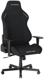 Sedia da gioco DXRacer DRIFTING nera, tessuto