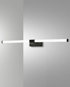 Ago Applique Nero Fabas Collezione AGO 1 Luce Led Calda Design Moderno 3000K