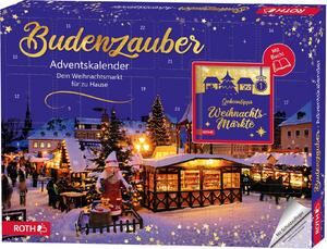 Calendario dell'Avvento "Budenzauber-Adventskalender" riempito