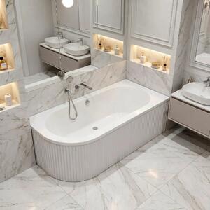 Vasca bagno Rea Orion Stripe Right 150cm