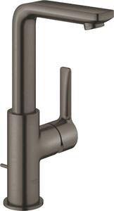 Miscelatore monocomando per lavabo Lineare 23296_1 L-Size in grafite dura spazzolata