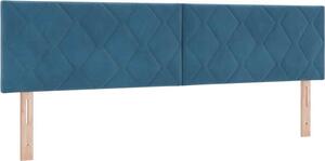 Testiera Blu Scuro 180 cm Velluto