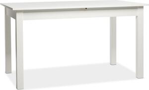 Tavolo da pranzo, tavolo in legno, tavolo da cucina, tavolo allungabile, tavolo da pranzo "Crawley III" bianco