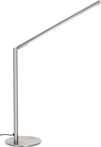 NOWA lampada da tavolo in metallo nichel opaco, LED