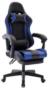Delman Sedia da ufficio Sedia da gioco Poltrona da gioco Poltrona da gioco ergonomica con poggiapiedi Poggiatesta Sedia da gioco 0060BU