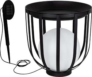 Tavolino con lampada solare a sfera LED 70486