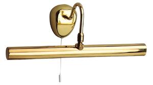 Applique Contemporanea Málaga Acciaio Ottone 1 Luce E14